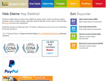 Tablet Screenshot of ibrahimaksit.com